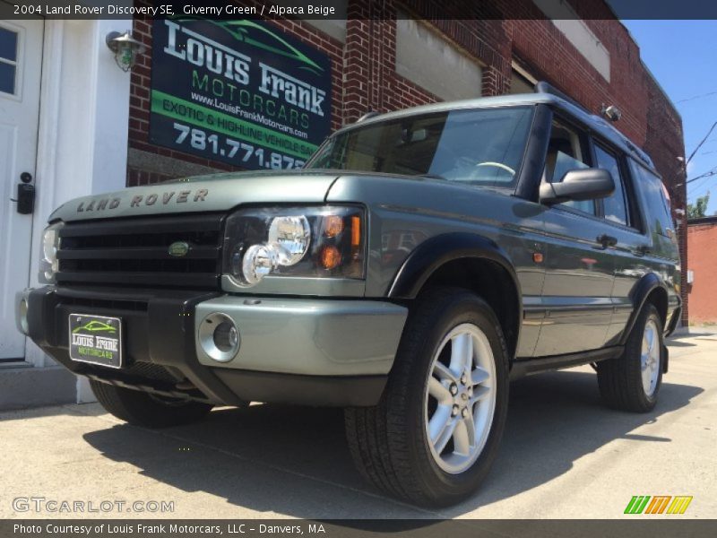 Giverny Green / Alpaca Beige 2004 Land Rover Discovery SE
