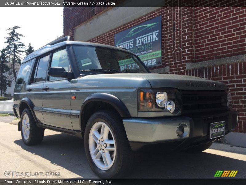 Giverny Green / Alpaca Beige 2004 Land Rover Discovery SE