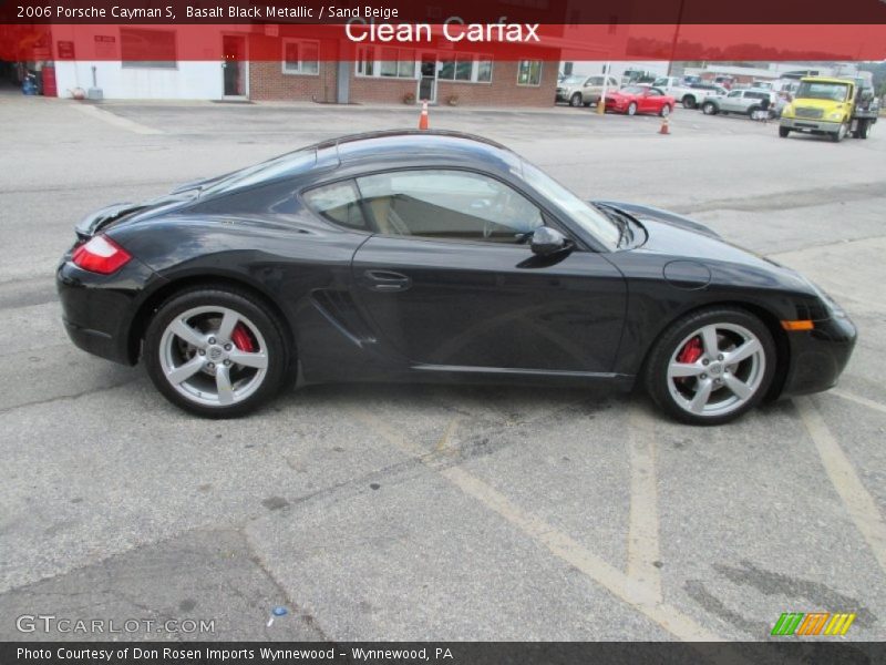 Basalt Black Metallic / Sand Beige 2006 Porsche Cayman S