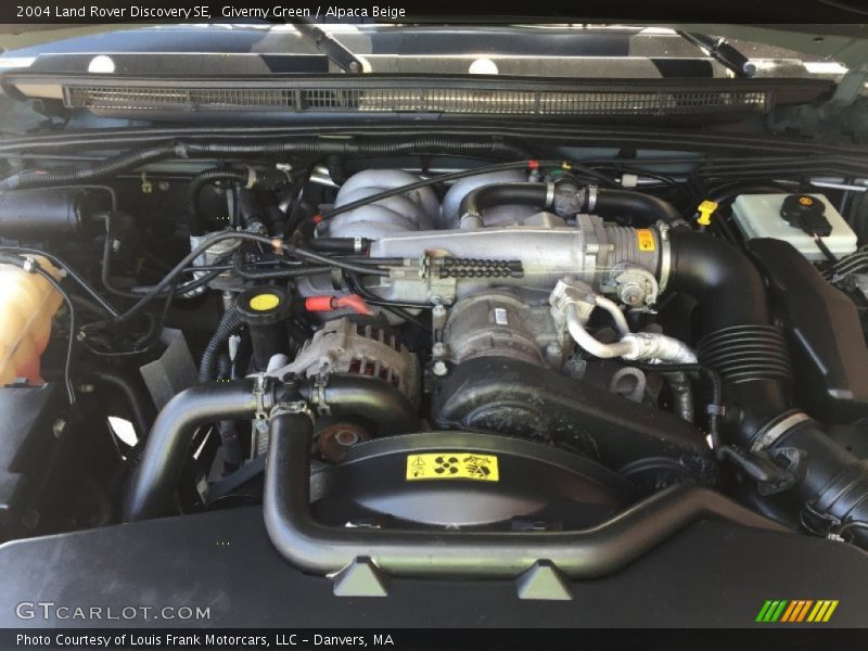 Giverny Green / Alpaca Beige 2004 Land Rover Discovery SE