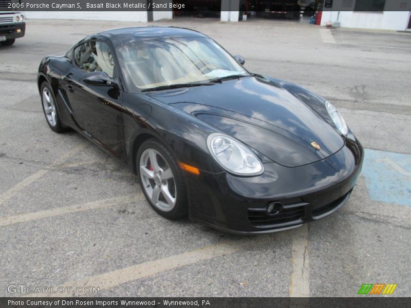 Basalt Black Metallic / Sand Beige 2006 Porsche Cayman S