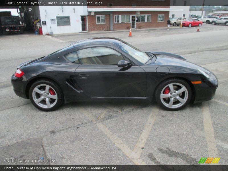 Basalt Black Metallic / Sand Beige 2006 Porsche Cayman S