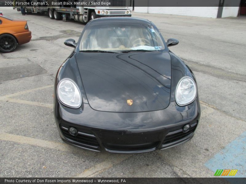 Basalt Black Metallic / Sand Beige 2006 Porsche Cayman S