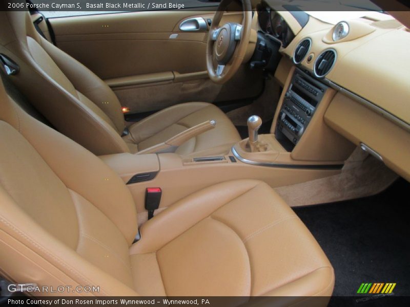 Basalt Black Metallic / Sand Beige 2006 Porsche Cayman S