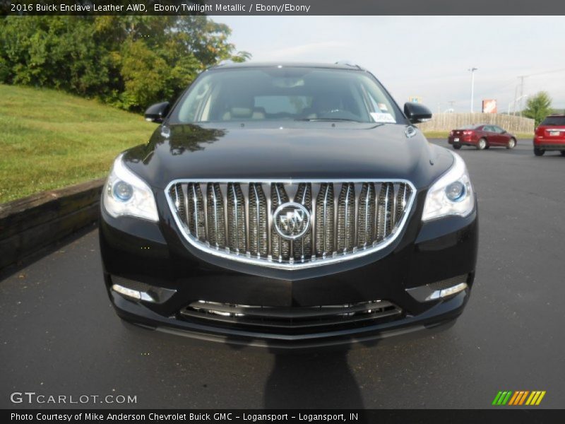 Ebony Twilight Metallic / Ebony/Ebony 2016 Buick Enclave Leather AWD