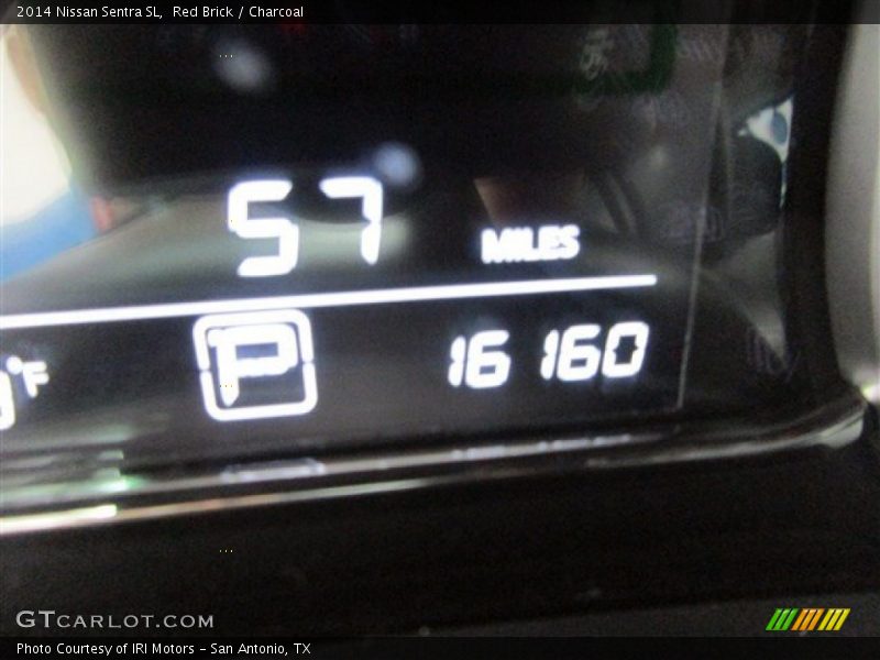 Red Brick / Charcoal 2014 Nissan Sentra SL