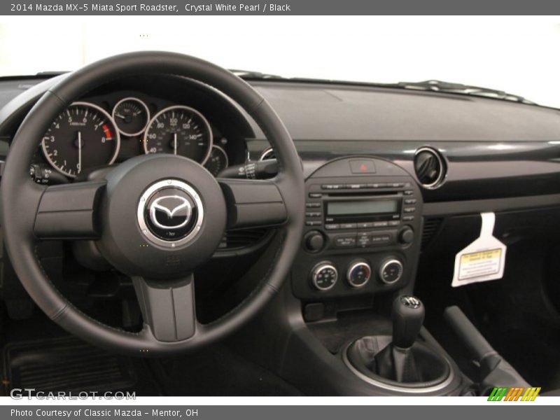 Dashboard of 2014 MX-5 Miata Sport Roadster