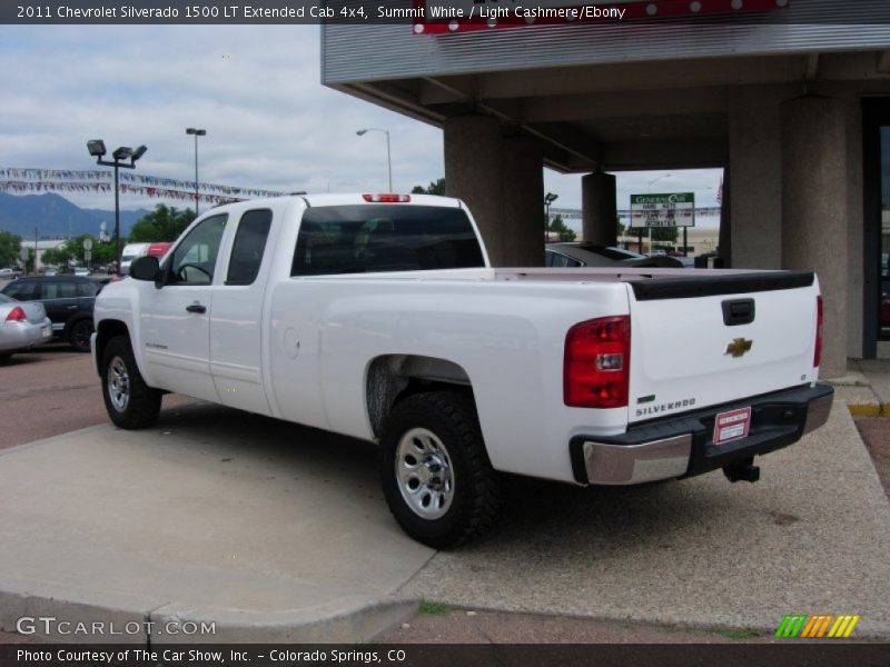Summit White / Light Cashmere/Ebony 2011 Chevrolet Silverado 1500 LT Extended Cab 4x4
