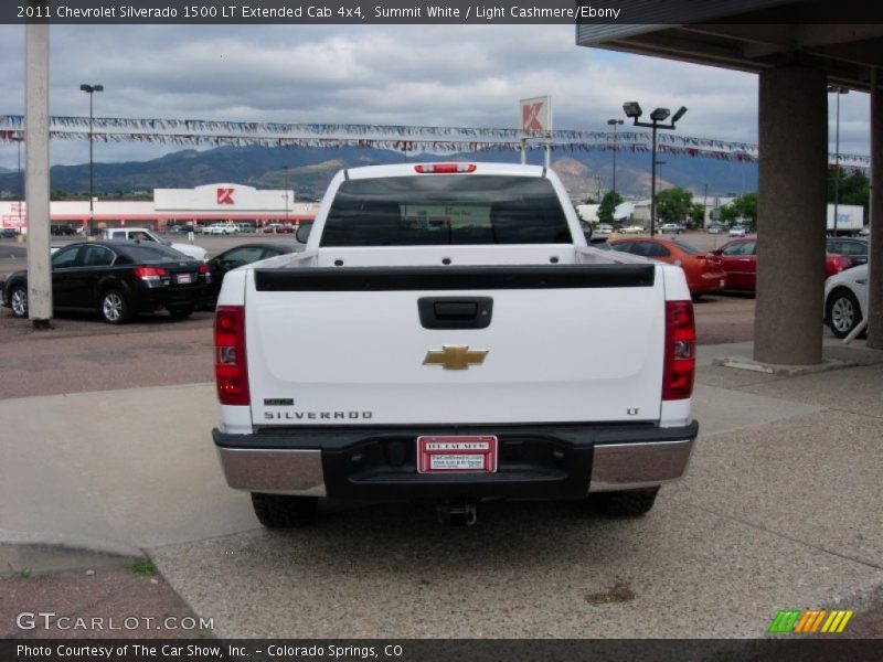 Summit White / Light Cashmere/Ebony 2011 Chevrolet Silverado 1500 LT Extended Cab 4x4