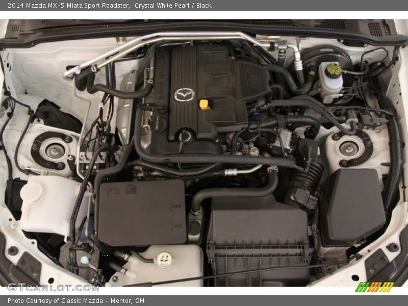  2014 MX-5 Miata Sport Roadster Engine - 2.0 Liter MZR DOHC 16-Valve VVT 4 Cylinder