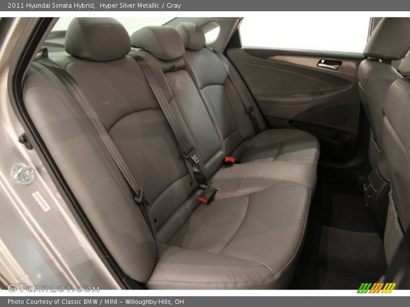 Hyper Silver Metallic / Gray 2011 Hyundai Sonata Hybrid