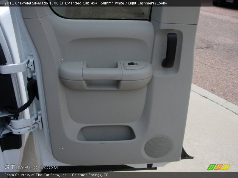 Summit White / Light Cashmere/Ebony 2011 Chevrolet Silverado 1500 LT Extended Cab 4x4