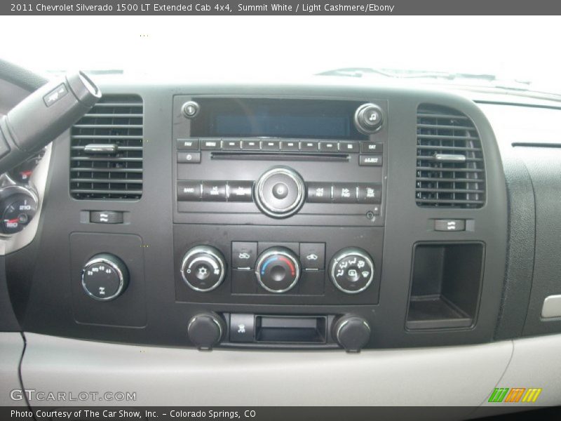 Summit White / Light Cashmere/Ebony 2011 Chevrolet Silverado 1500 LT Extended Cab 4x4