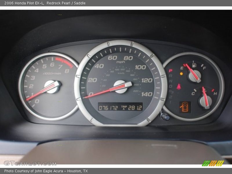 Redrock Pearl / Saddle 2006 Honda Pilot EX-L