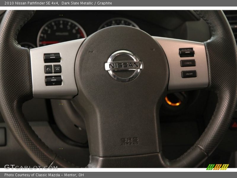 Dark Slate Metallic / Graphite 2010 Nissan Pathfinder SE 4x4