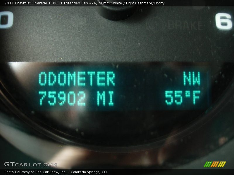 Summit White / Light Cashmere/Ebony 2011 Chevrolet Silverado 1500 LT Extended Cab 4x4