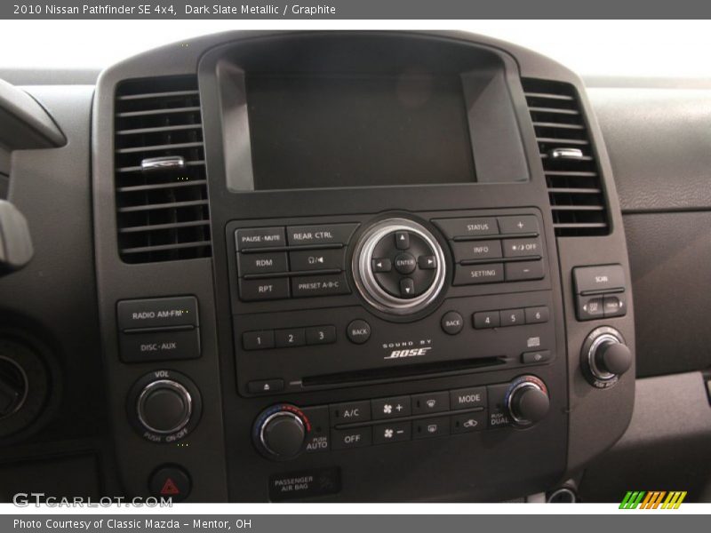 Dark Slate Metallic / Graphite 2010 Nissan Pathfinder SE 4x4