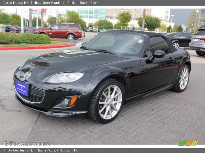 Brilliant Black / Black 2010 Mazda MX-5 Miata Sport Roadster