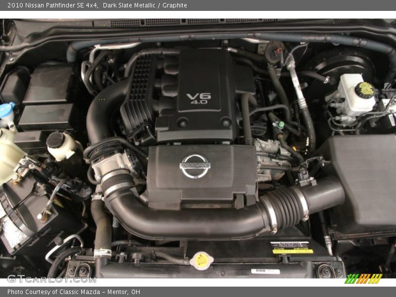 Dark Slate Metallic / Graphite 2010 Nissan Pathfinder SE 4x4