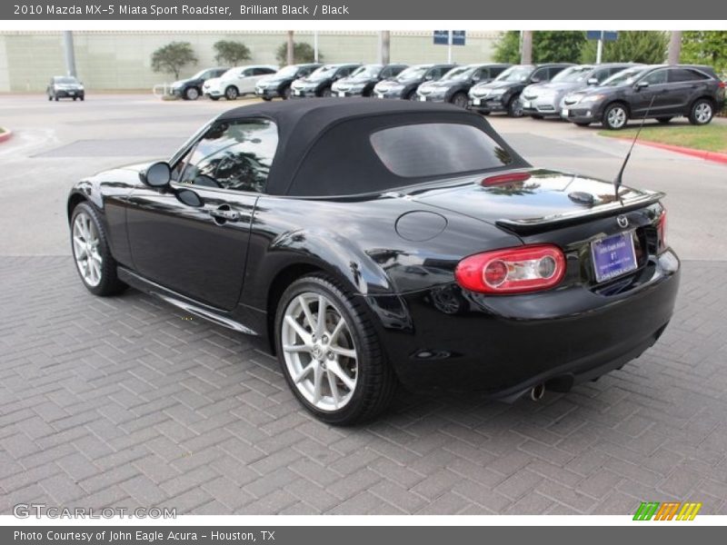 Brilliant Black / Black 2010 Mazda MX-5 Miata Sport Roadster
