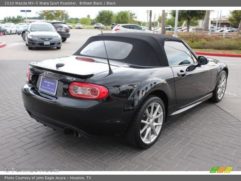 Brilliant Black / Black 2010 Mazda MX-5 Miata Sport Roadster