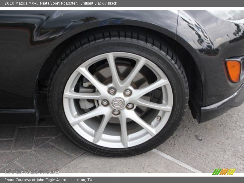 Brilliant Black / Black 2010 Mazda MX-5 Miata Sport Roadster