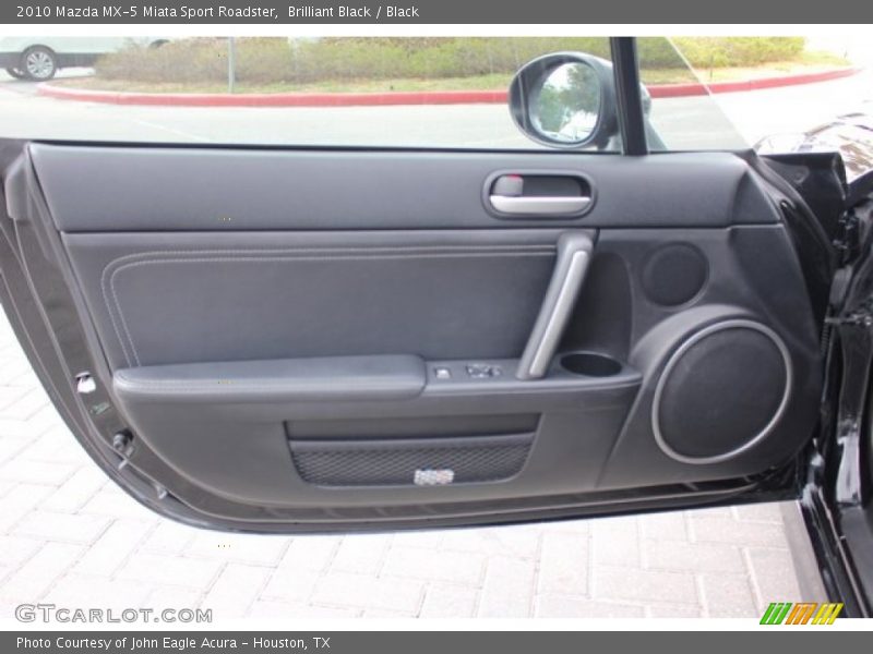 Brilliant Black / Black 2010 Mazda MX-5 Miata Sport Roadster