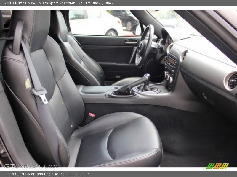 Brilliant Black / Black 2010 Mazda MX-5 Miata Sport Roadster
