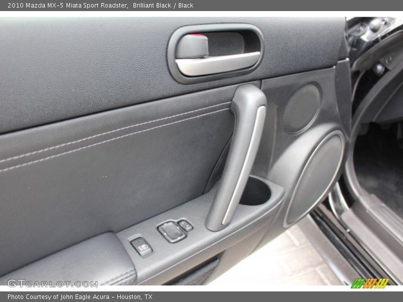 Brilliant Black / Black 2010 Mazda MX-5 Miata Sport Roadster