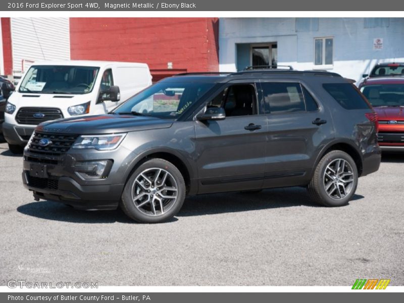 Magnetic Metallic / Ebony Black 2016 Ford Explorer Sport 4WD