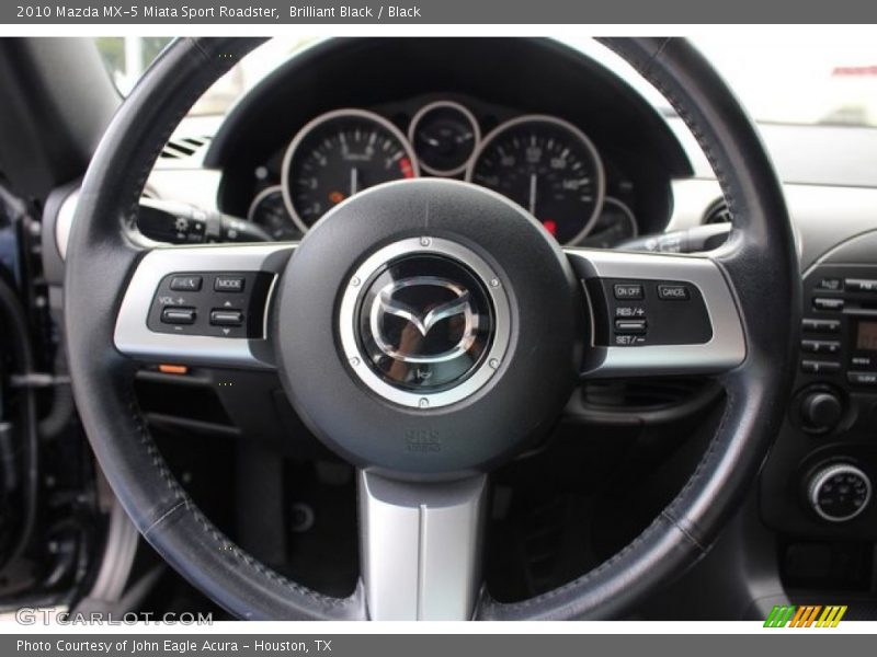 Brilliant Black / Black 2010 Mazda MX-5 Miata Sport Roadster