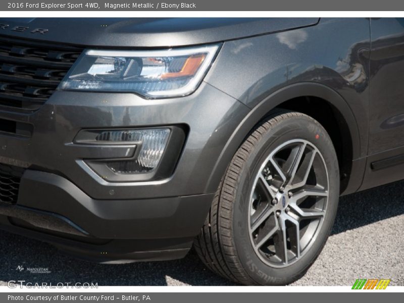 Magnetic Metallic / Ebony Black 2016 Ford Explorer Sport 4WD