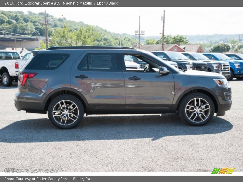 Magnetic Metallic / Ebony Black 2016 Ford Explorer Sport 4WD