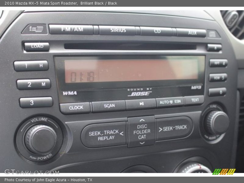 Brilliant Black / Black 2010 Mazda MX-5 Miata Sport Roadster