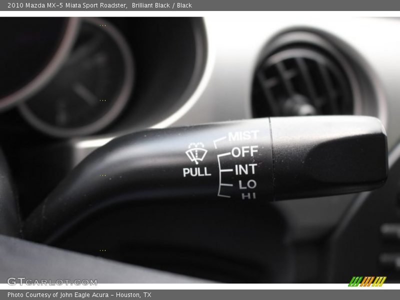 Brilliant Black / Black 2010 Mazda MX-5 Miata Sport Roadster