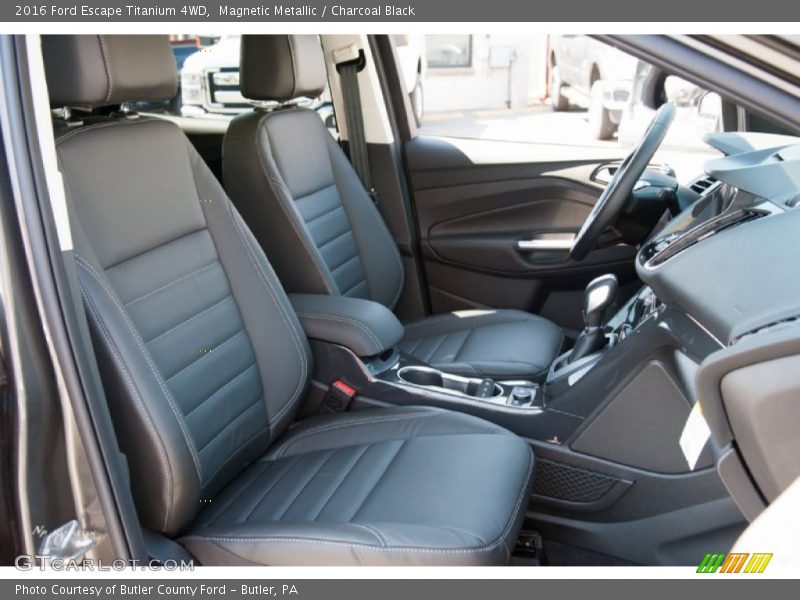 Magnetic Metallic / Charcoal Black 2016 Ford Escape Titanium 4WD