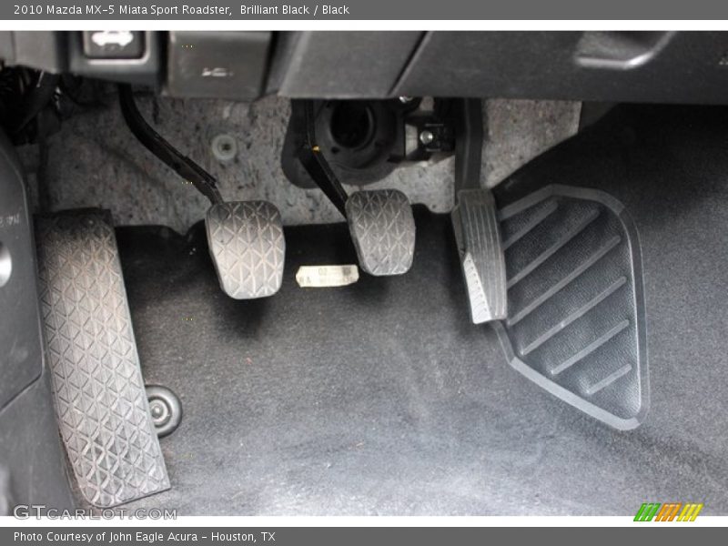Brilliant Black / Black 2010 Mazda MX-5 Miata Sport Roadster