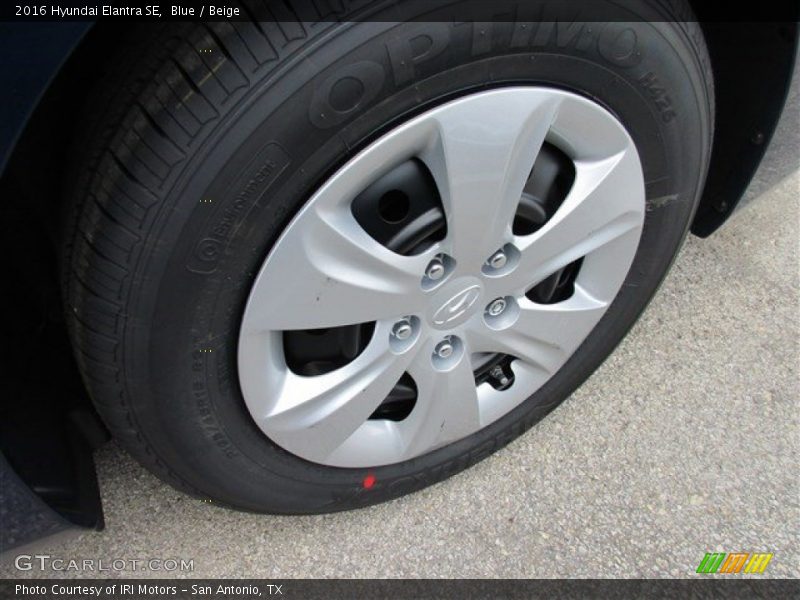 Blue / Beige 2016 Hyundai Elantra SE