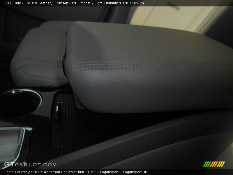 Crimson Red Tintcoat / Light Titanium/Dark Titanium 2015 Buick Enclave Leather