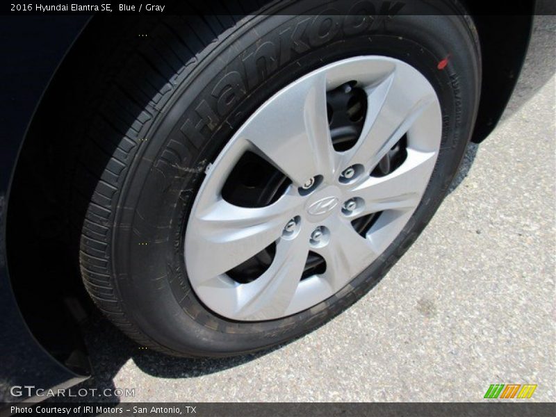 Blue / Gray 2016 Hyundai Elantra SE