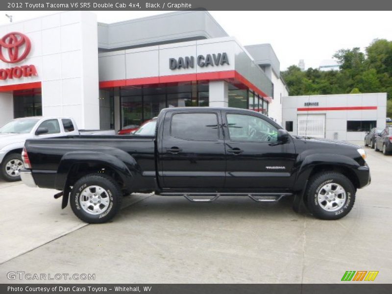 Black / Graphite 2012 Toyota Tacoma V6 SR5 Double Cab 4x4