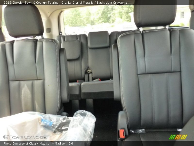 Granite Crystal Metallic / Black/Light Graystone 2016 Chrysler Town & Country Touring