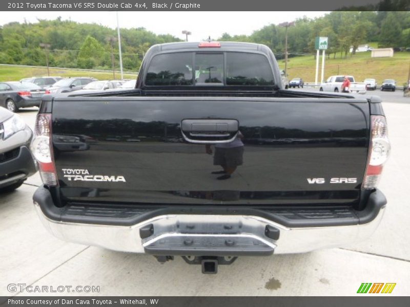 Black / Graphite 2012 Toyota Tacoma V6 SR5 Double Cab 4x4