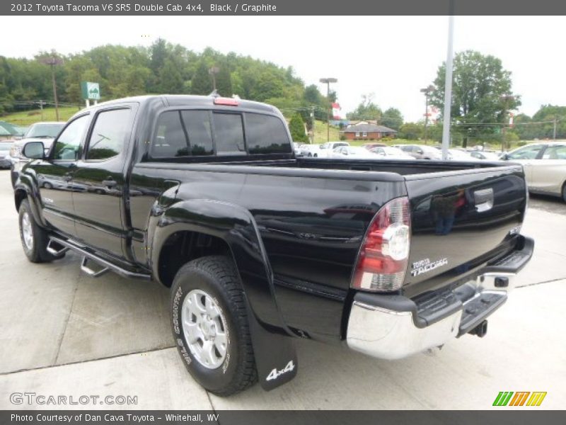 Black / Graphite 2012 Toyota Tacoma V6 SR5 Double Cab 4x4