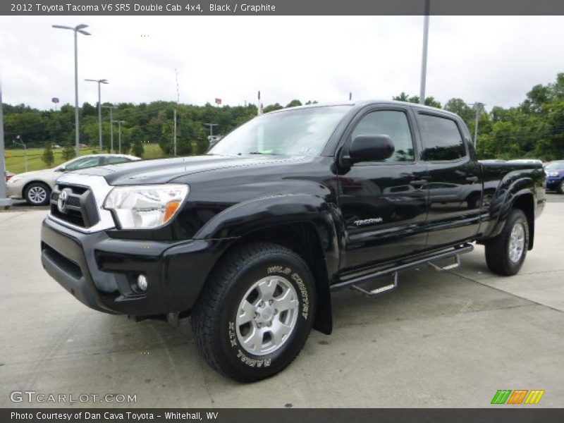 Black / Graphite 2012 Toyota Tacoma V6 SR5 Double Cab 4x4