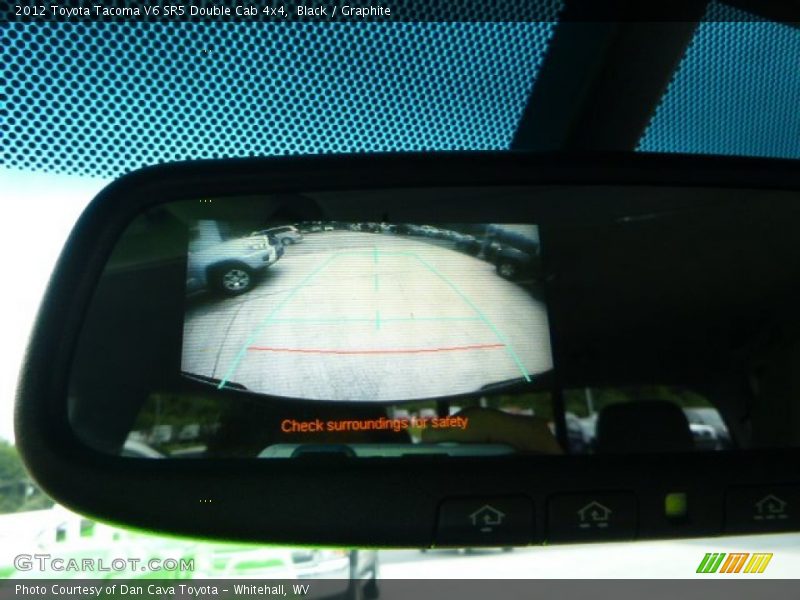 Black / Graphite 2012 Toyota Tacoma V6 SR5 Double Cab 4x4