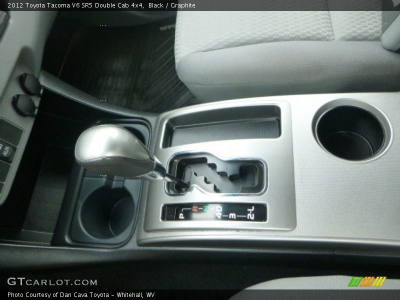 Black / Graphite 2012 Toyota Tacoma V6 SR5 Double Cab 4x4