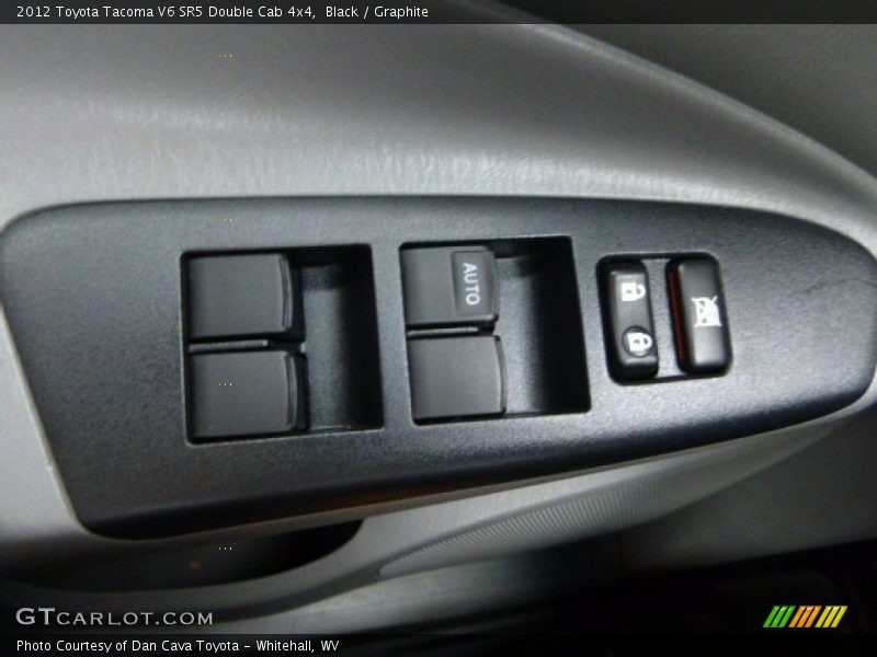 Black / Graphite 2012 Toyota Tacoma V6 SR5 Double Cab 4x4