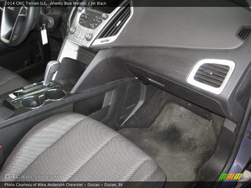 Atlantis Blue Metallic / Jet Black 2014 GMC Terrain SLE