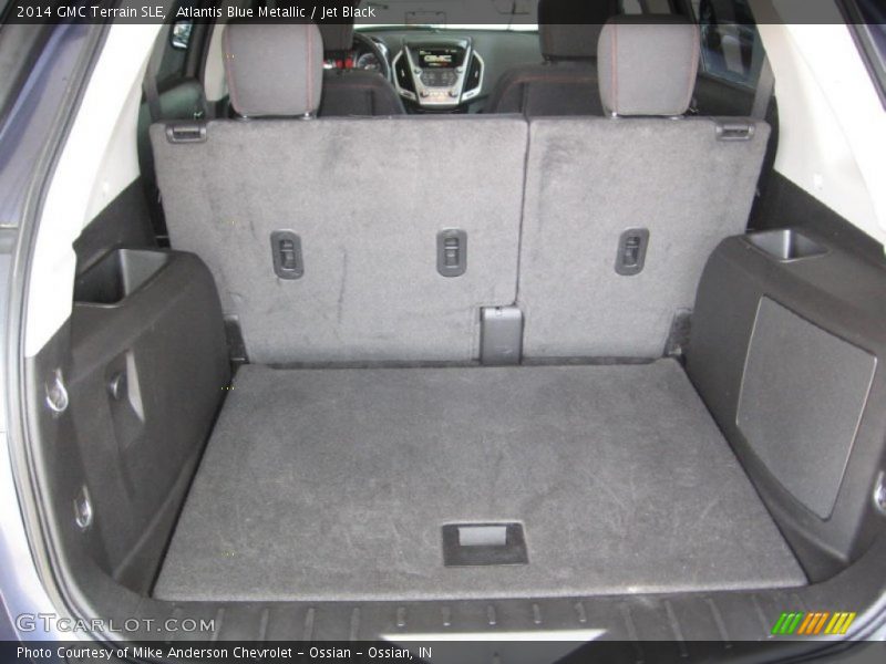 Atlantis Blue Metallic / Jet Black 2014 GMC Terrain SLE